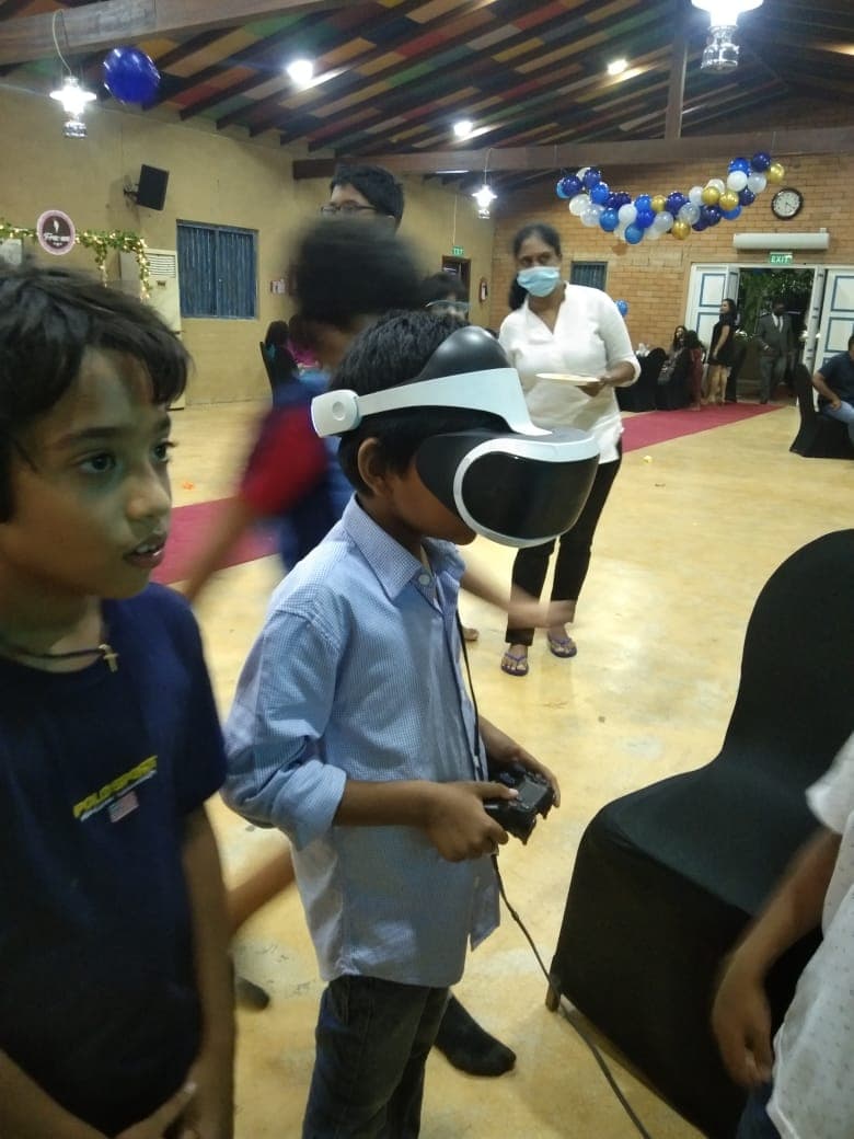 Sony PlayStation VR Headset in action 7