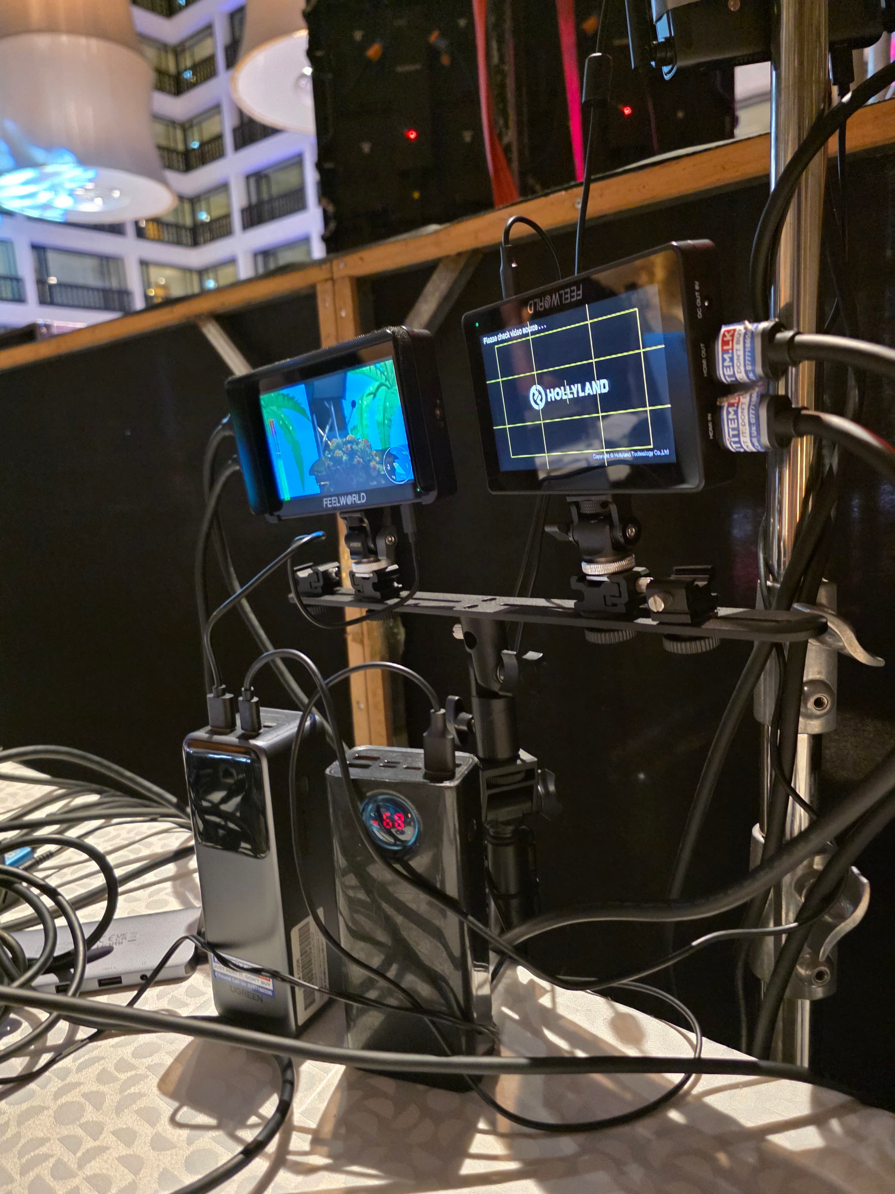 FeelWorld F6 Plus 5.5-inch FHD On-Camera Field Monitor in action 2