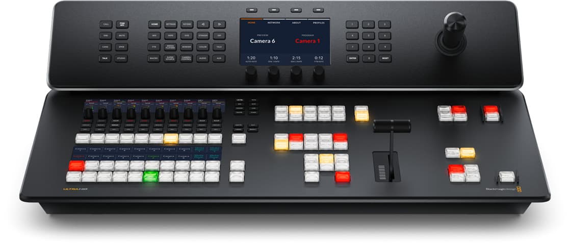 Rent the Blackmagic ATEM Television Studio 4K8 8-input 12G-SDI 4K live production switcher in Colombo from Rentitem.lk