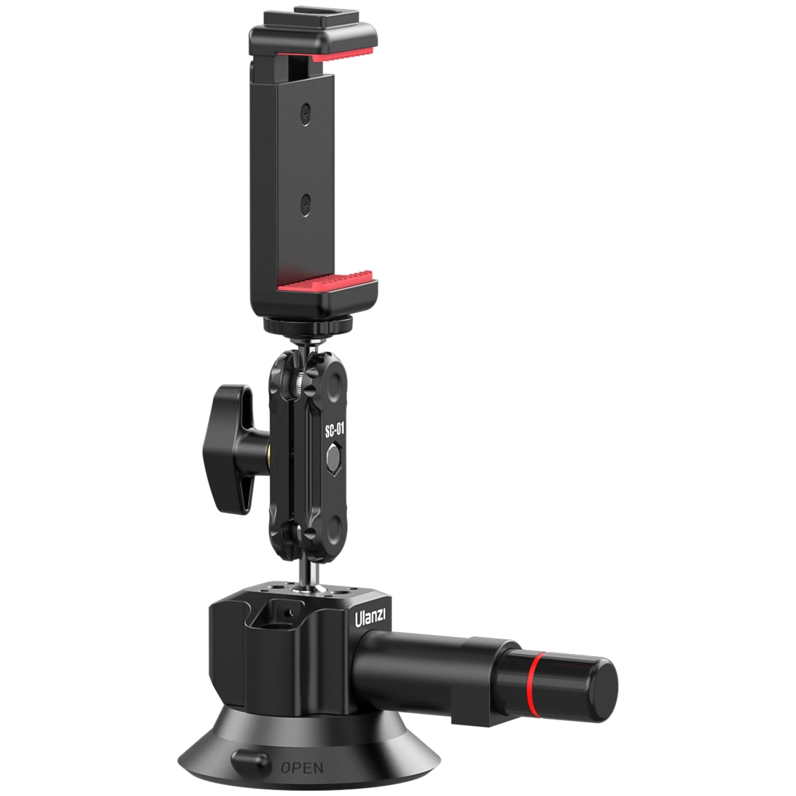Rent the Ulanzi SC-01 hand-pump suction cup mount for phone and action camera in Colombo from Rentitem.lk