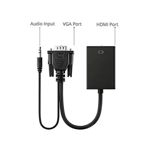 Rent a VGA to HDMI converter with audio in Colombo from Rentitem.lk