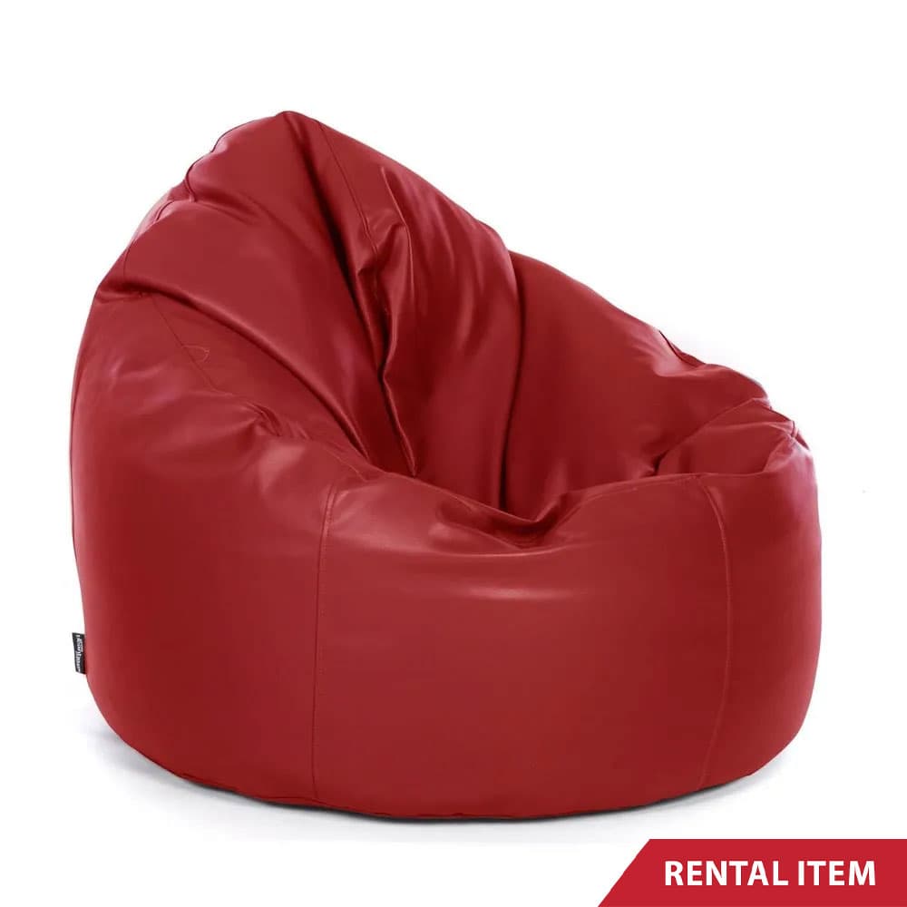 Rent Bean Bag Medium Red in Sri Lanka - Party & Event from Rentitem.lk - thumbnail 2