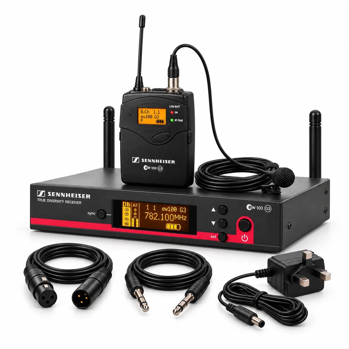 Sennheiser EW100 G3 Wireless Clip-on Microphone Setup — view 2