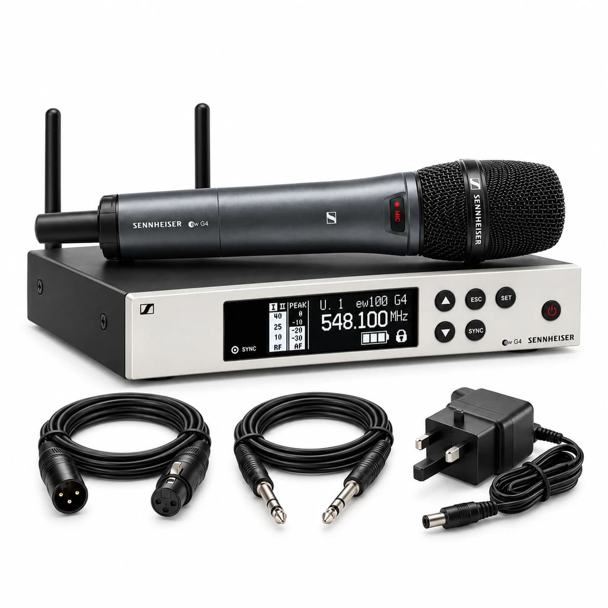 Sennheiser EW100 G4 Wireless Clip-on Microphone Setup — view 2