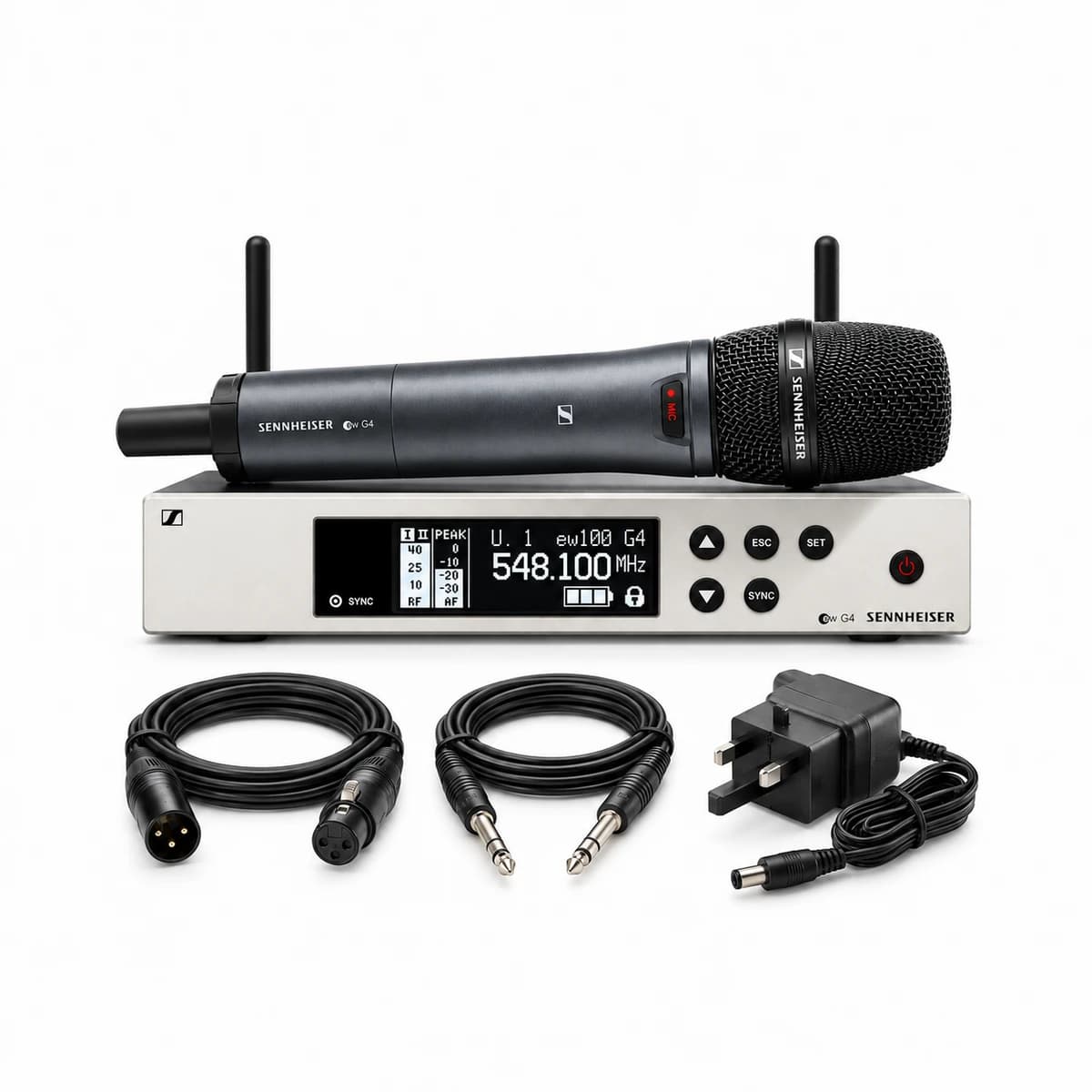 Rent Sennheiser EW100 G4 Wireless Clip-on Microphone Setup rental package in Sri Lanka - Sounds from Rentitem.lk