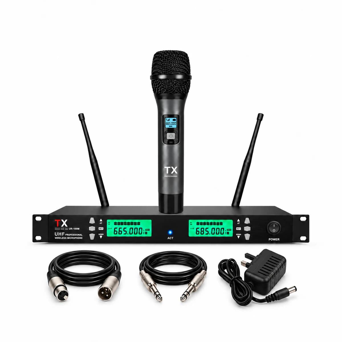 Rent TX Single Handheld Microphone Setup rental package in Sri Lanka - Sounds from Rentitem.lk