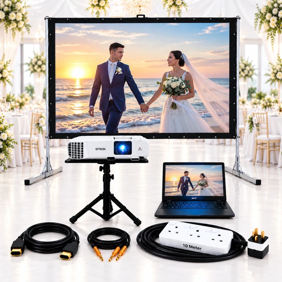 Spectacular Wedding Projector Package — rent in Sri Lanka | Rentitem.lk