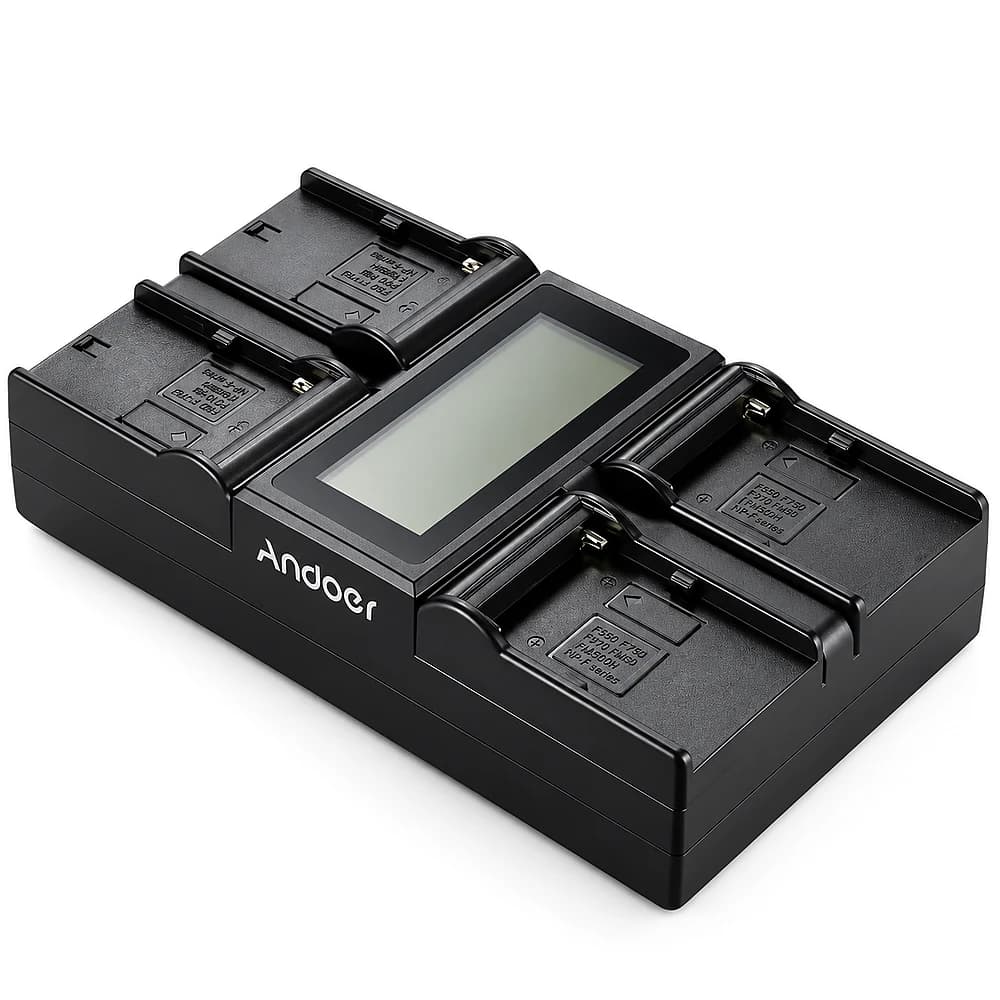 Rent a 4-channel Sony NP-F970 battery charger in Colombo from Rentitem.lk