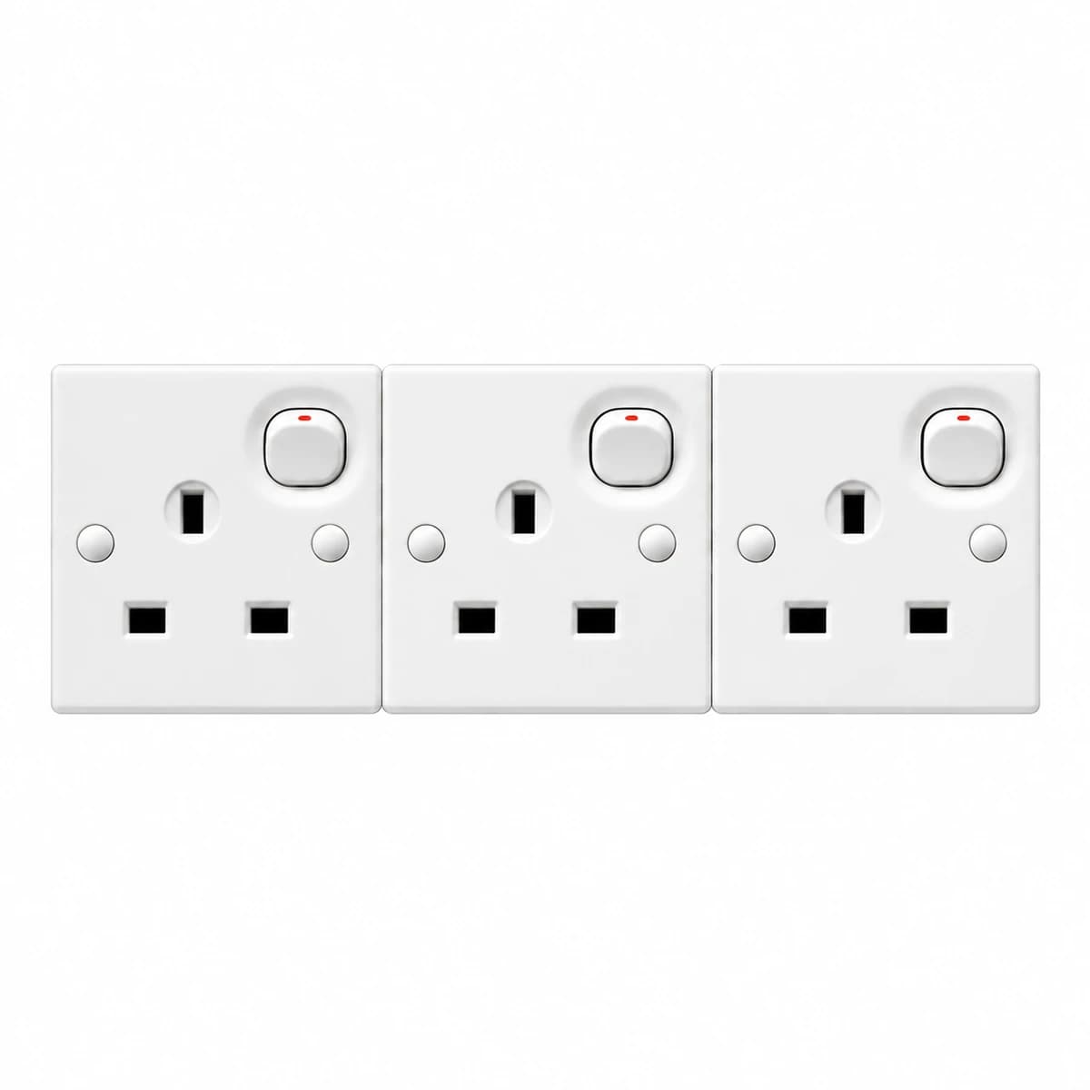 Power Extension Cord with 3 Socket 10 Meter — view 1