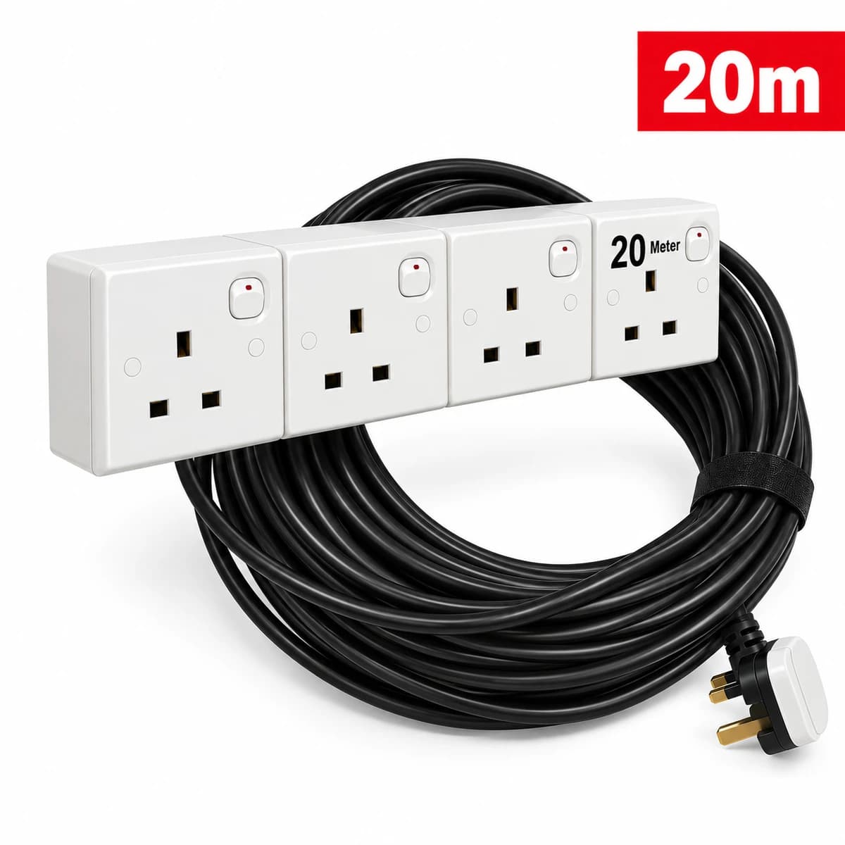 Rent Custom Made Power Cable Extender 20 Meter in Sri Lanka - Sounds from Rentitem.lk