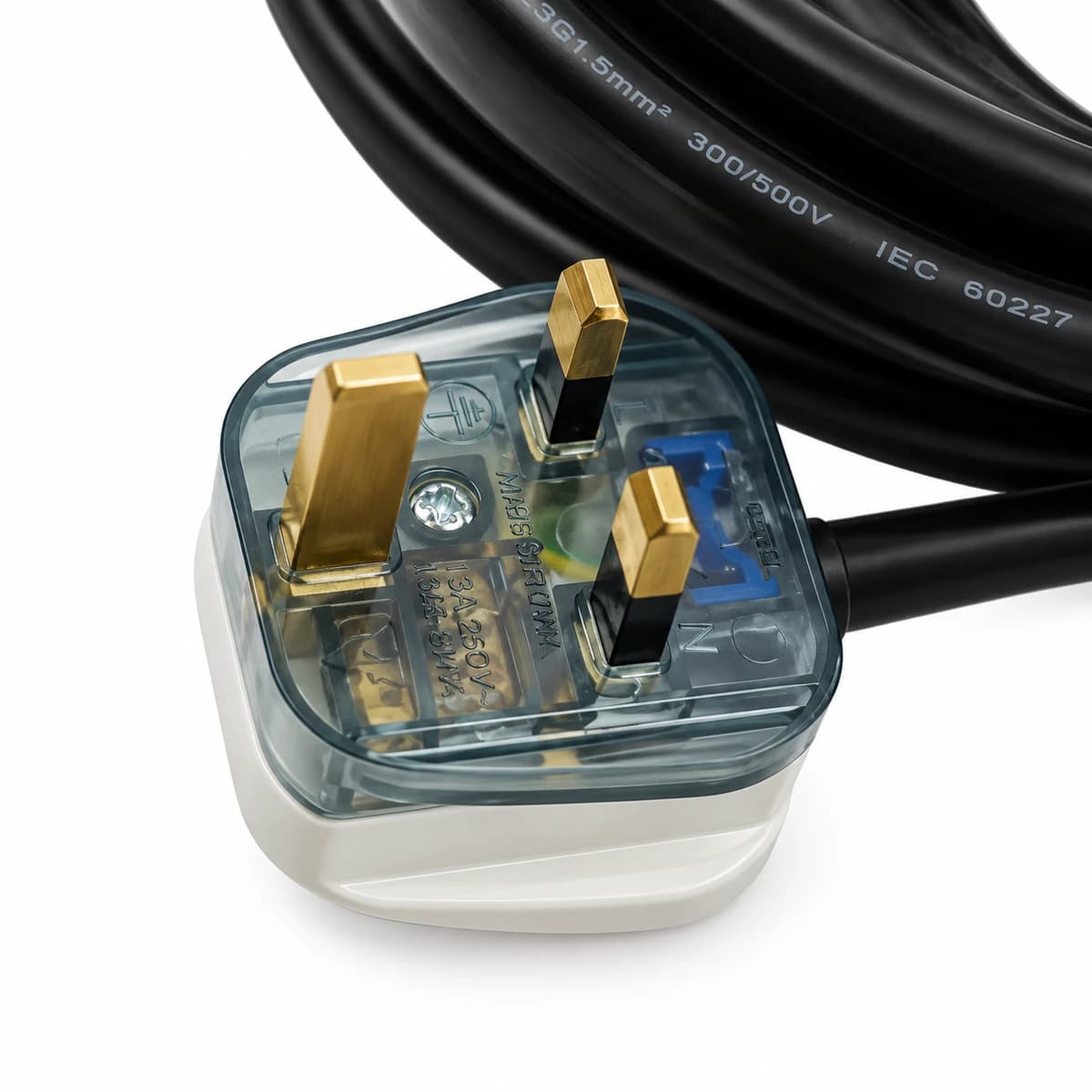 5m 4-Socket 13A Extension Cord — view 1
