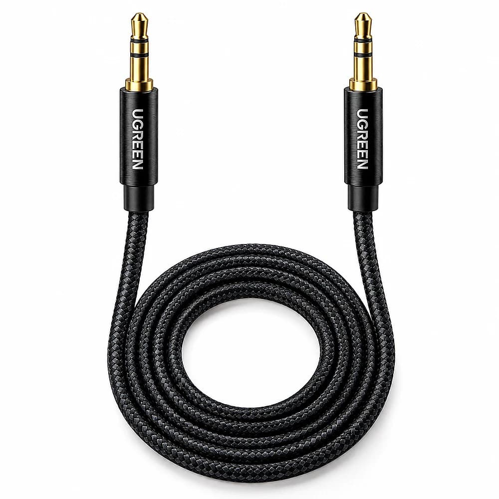 UGREEN 3.5mm to 3.5mm Stereo Audio Cable 4 Pole TRRS 4-Conductor Auxiliary Male to Male — view 4