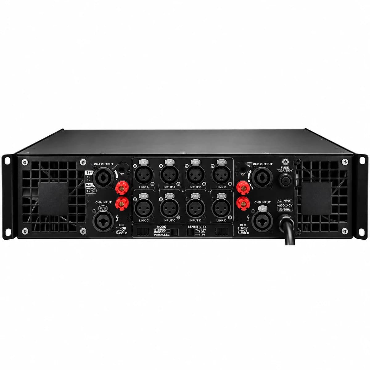 TX VX 4800 4-Channel Power Amp — view 1