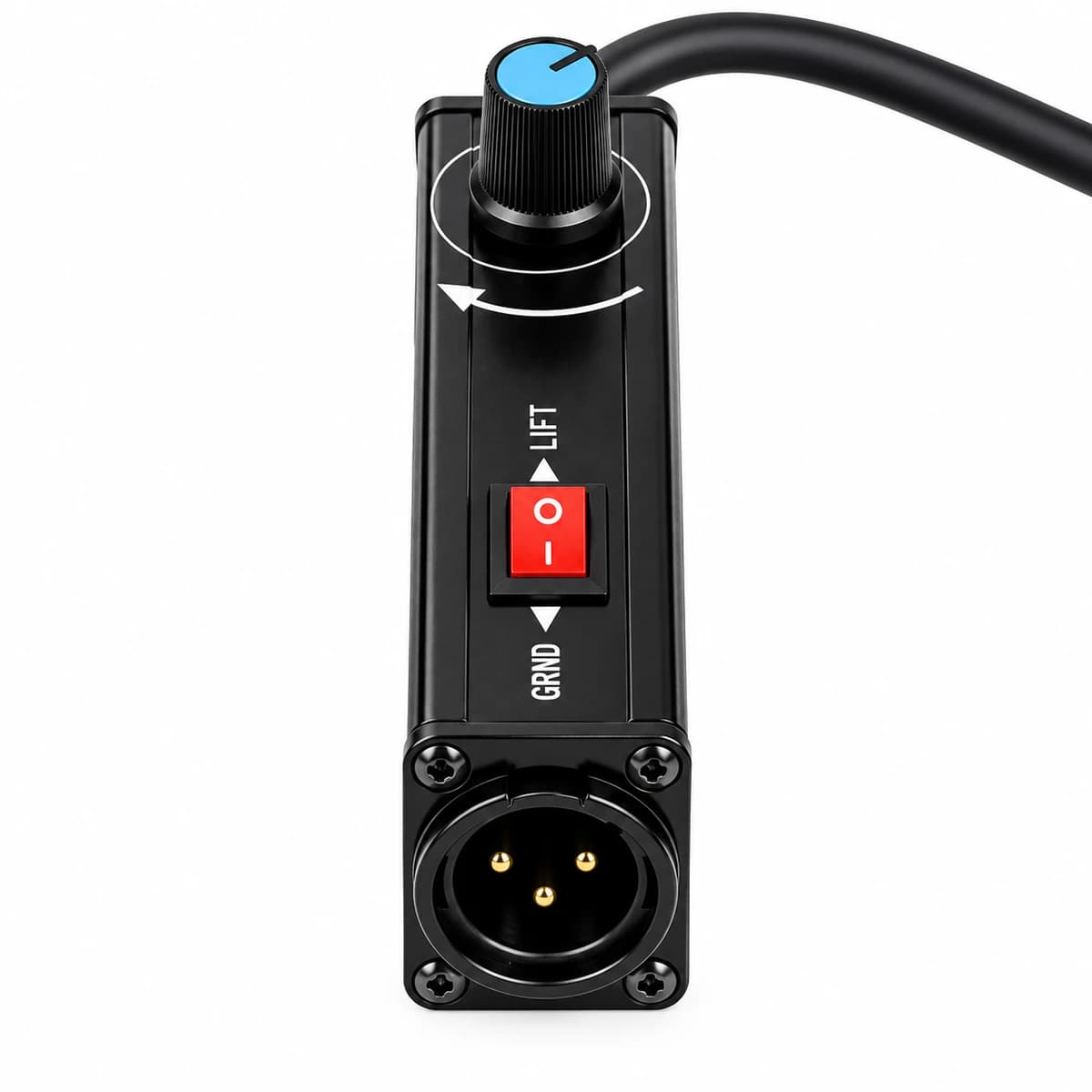 Professional 3.5mm to XLR Audio Isolator (Noise Eliminator) — view 1