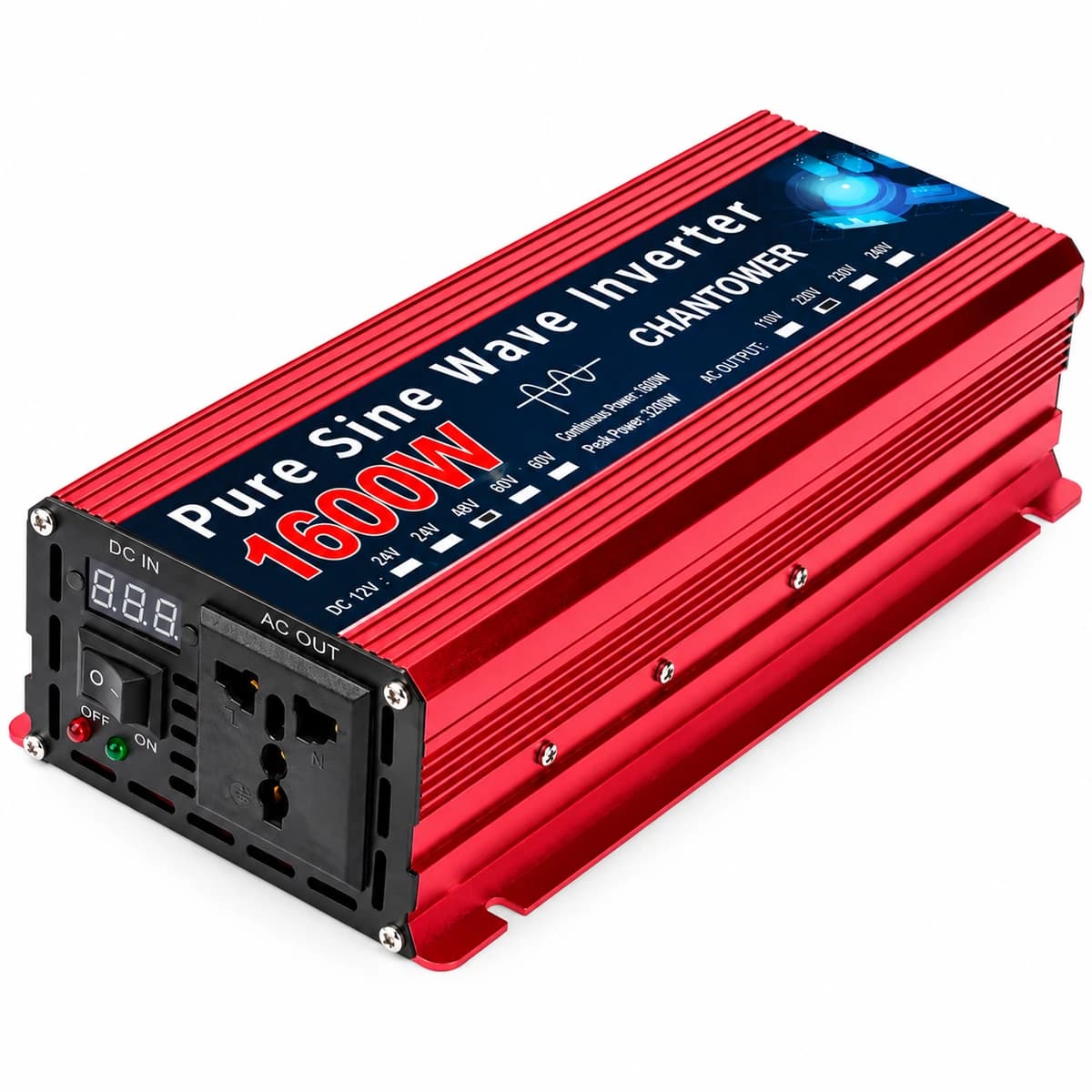 Rent a 1600W pure sine wave inverter 12V to 220V in Colombo from Rentitem.lk