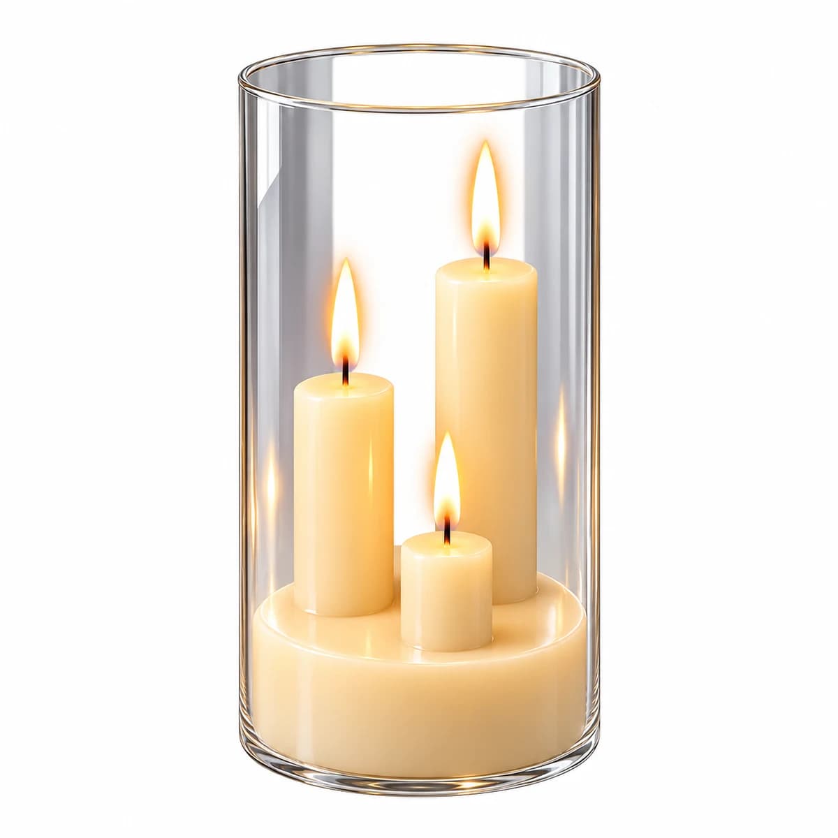 3-in-1 Flameless LED Taper Candle