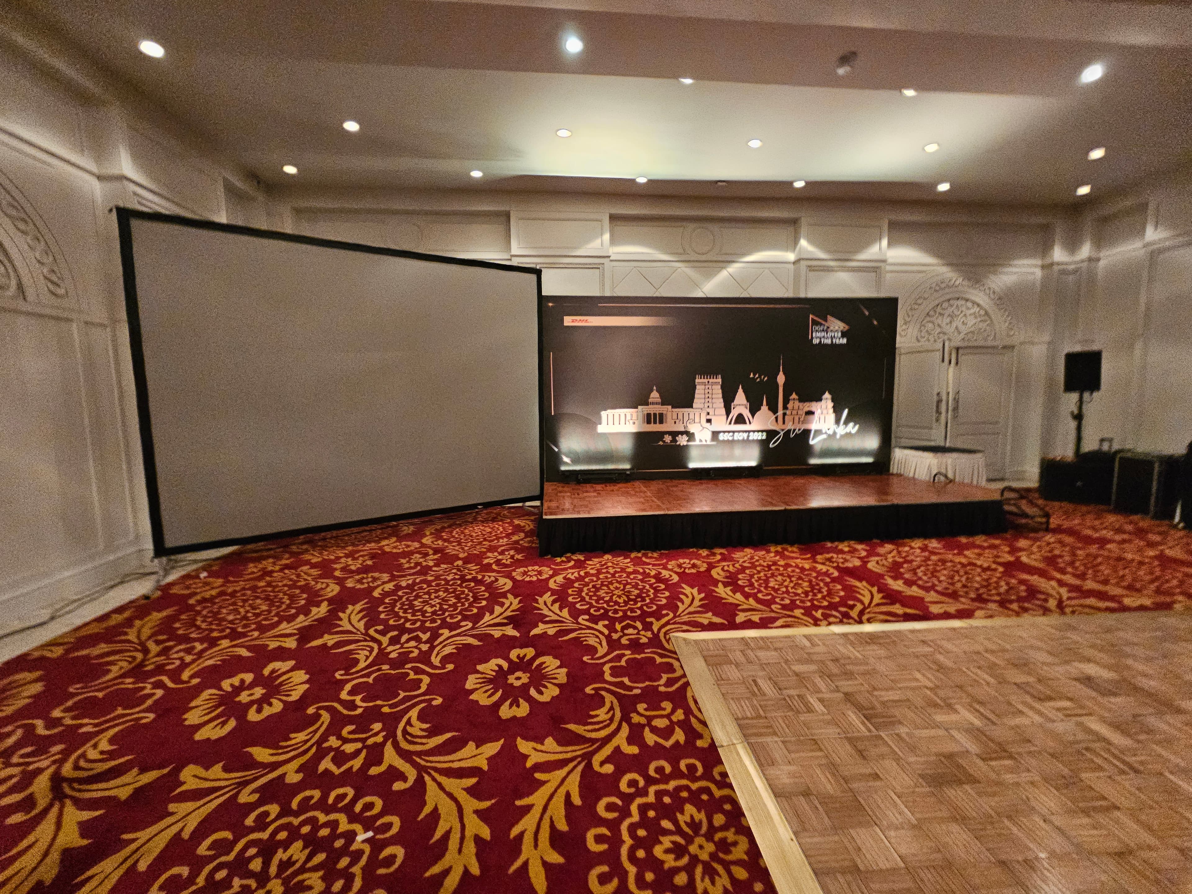 Fast Fold Projector Screen 12 x 9 Feet (Front & Rear) in action 17