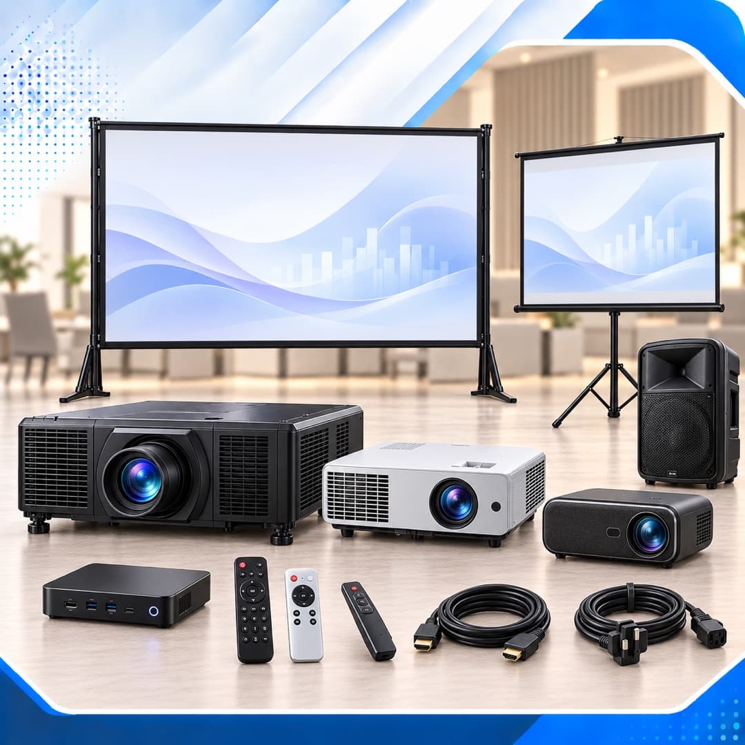 Projector rental package