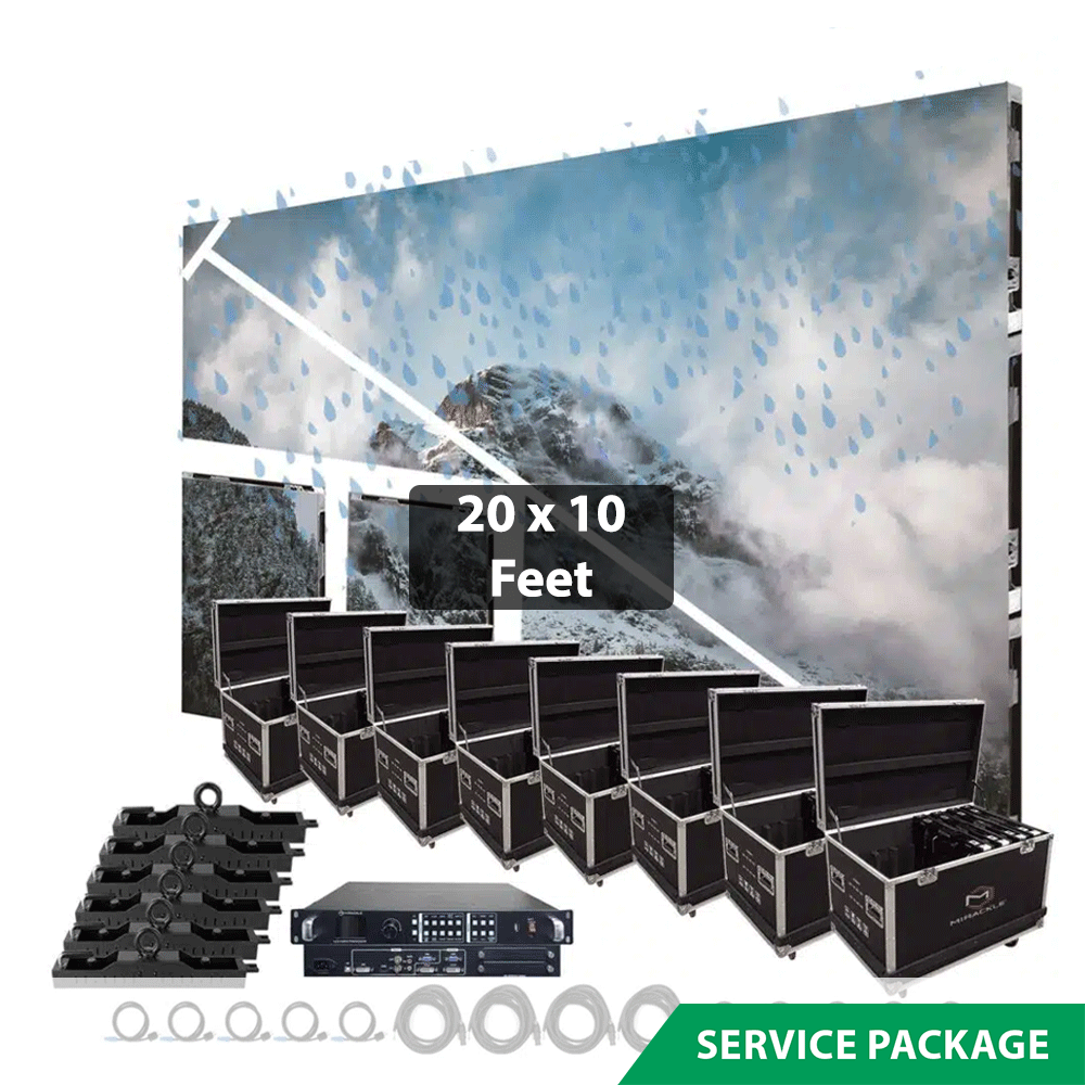 Rent LED Video Wall 20x10 Feet (P2.8MM) rental package in Sri Lanka - LED Video Walls from Rentitem.lk - thumbnail 1
