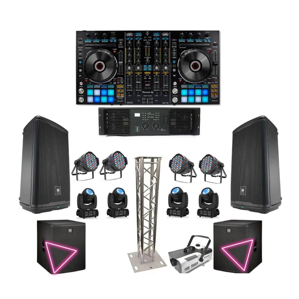 Rent Silver Sound DJ Package rental package in Sri Lanka - Sounds from Rentitem.lk