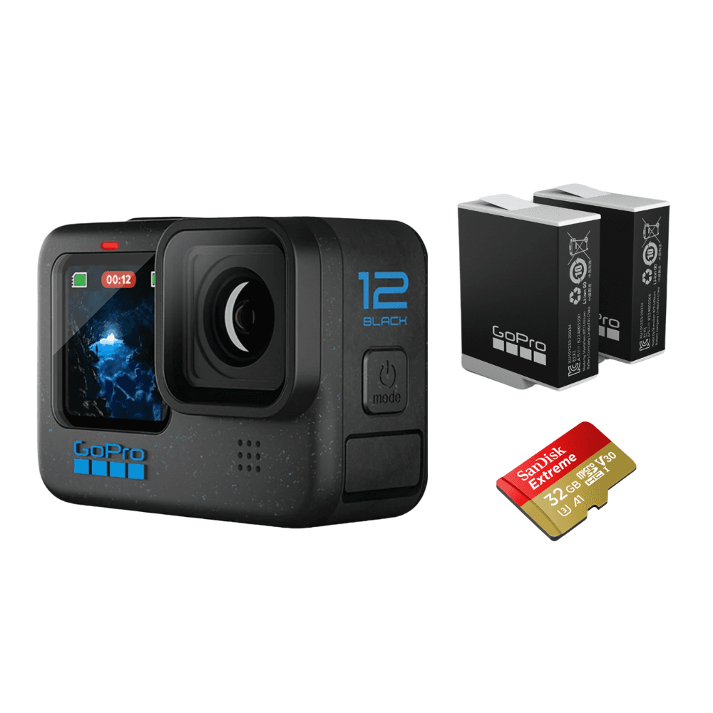 Rent GoPro Hero 12 Setup rental package in Sri Lanka - Action Camera Package from Rentitem.lk - thumbnail 1