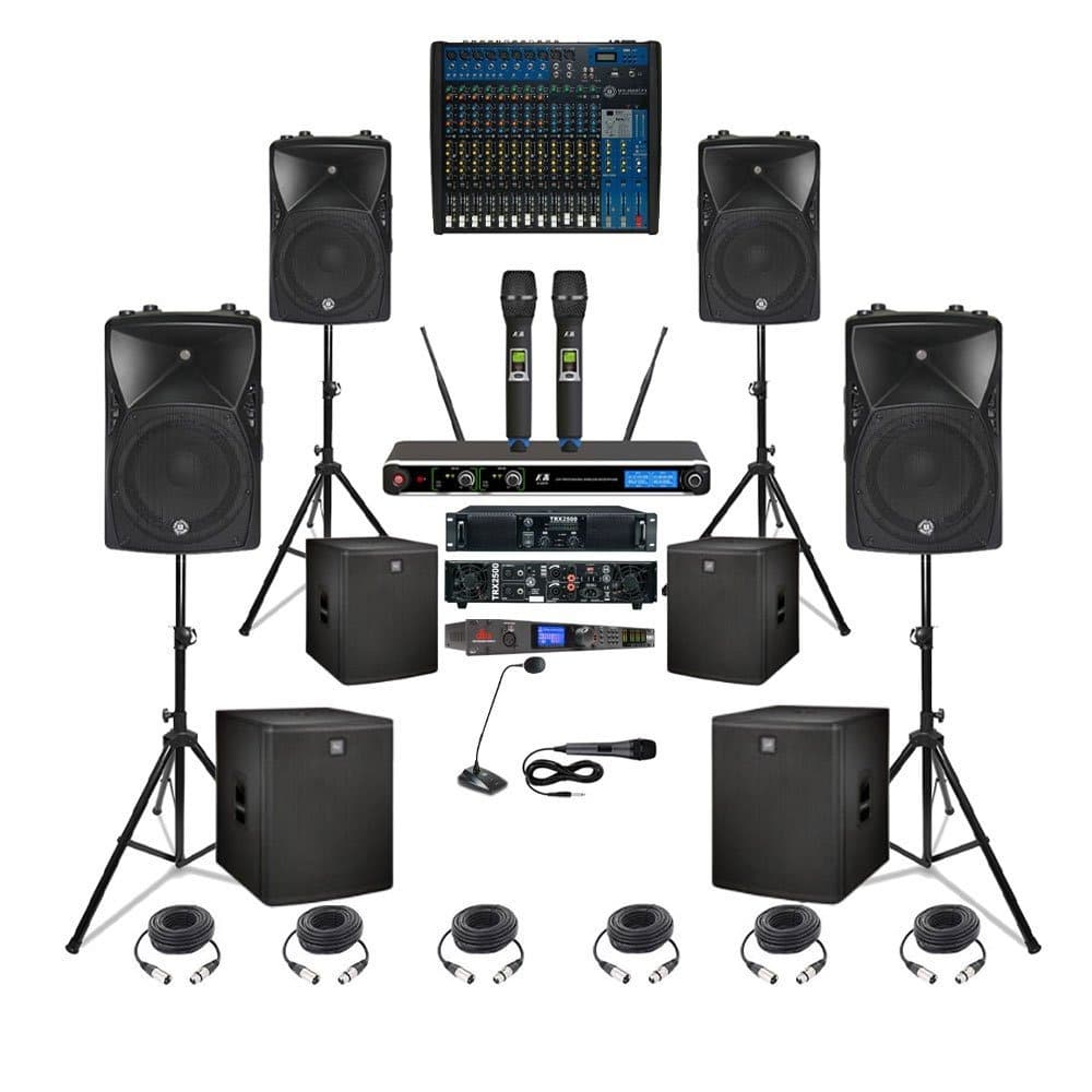 Rent PA System Diamond Package rental package in Sri Lanka - PA System Packages from Rentitem.lk