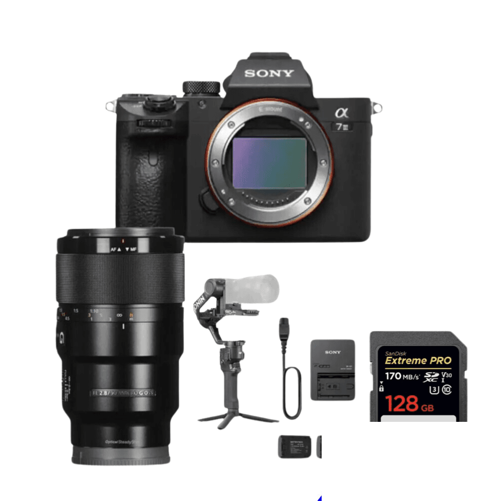 Sony A7iii Camera with 50mm f/1.4 Lense with Gimble Setup - thumbnail 1