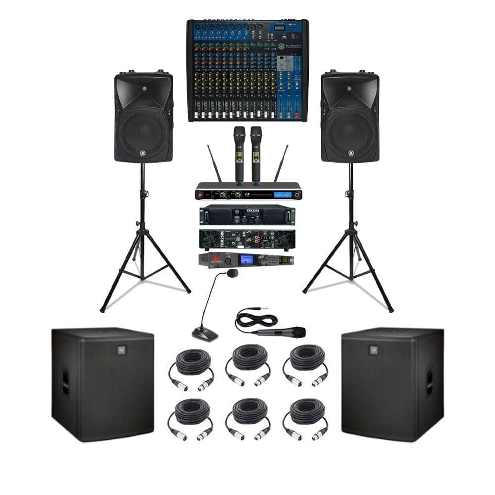 Rent PA System Platinum Package rental package in Sri Lanka - PA System Packages from Rentitem.lk