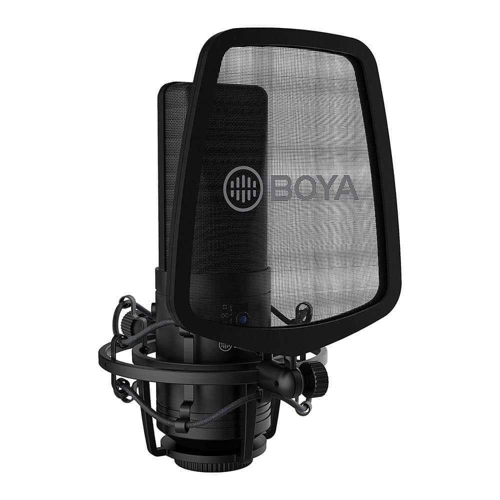 Rent BOYA BY-M1000 Large-Diaphragm Studio Condenser Microphone in Sri Lanka - Sounds from Rentitem.lk - thumbnail 4
