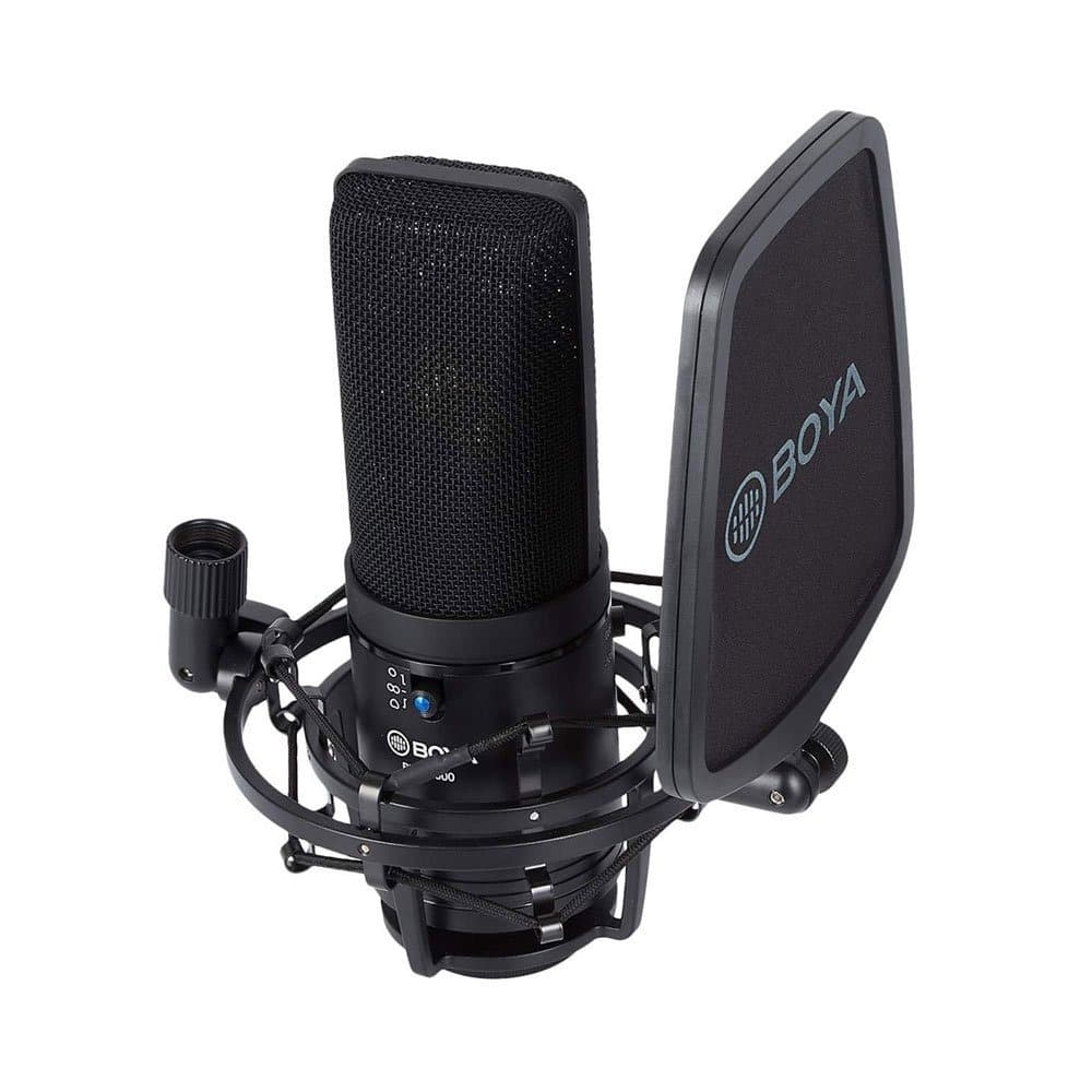 Rent BOYA BY-M1000 Large-Diaphragm Studio Condenser Microphone in Sri Lanka - Sounds from Rentitem.lk - thumbnail 1