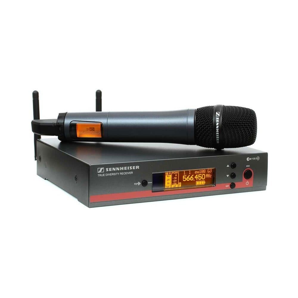 Rent Sennheiser EW100 G3 Wireless Handheald Microphone Setup rental package in Sri Lanka - Sounds from Rentitem.lk - thumbnail 1