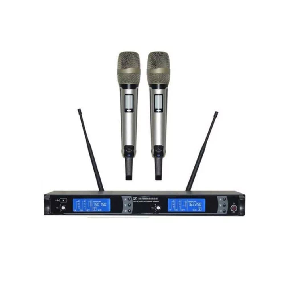 Rent Sennheiser Dual Channel Handheld Wireless Microphone Setup - SKM9000 rental package in Sri Lanka - Sounds from Rentitem.lk - thumbnail 1