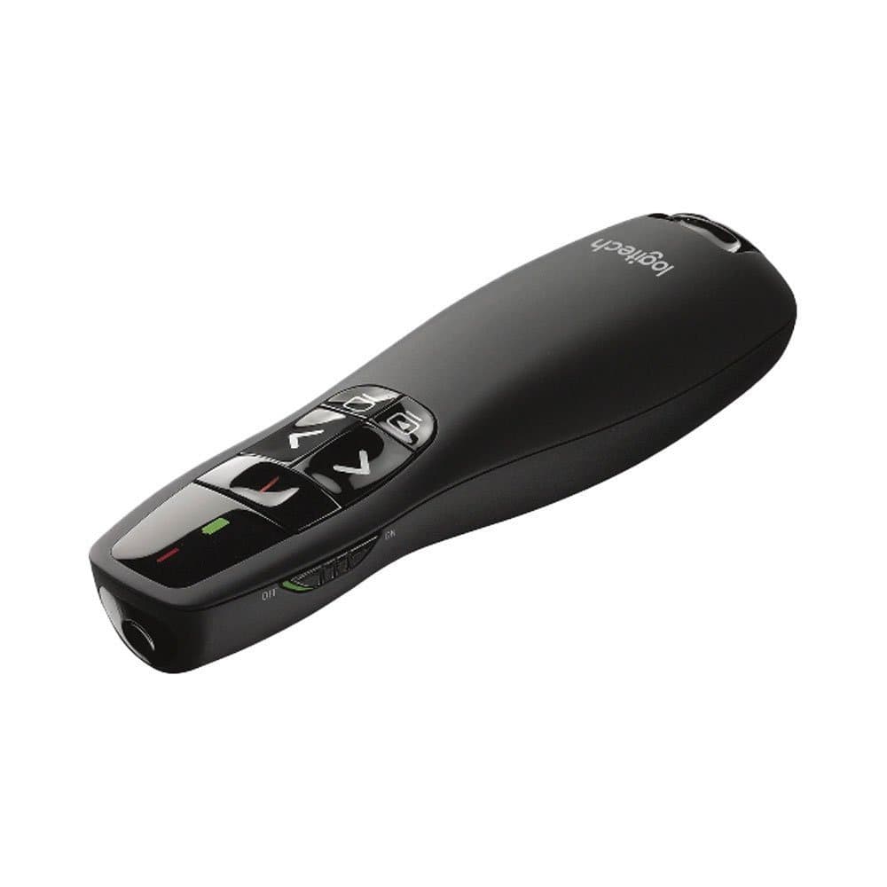 Rent Logitech R400 Wireless Presenter Remote with Laser Pointer Black in Sri Lanka - Projectors from Rentitem.lk - thumbnail 1