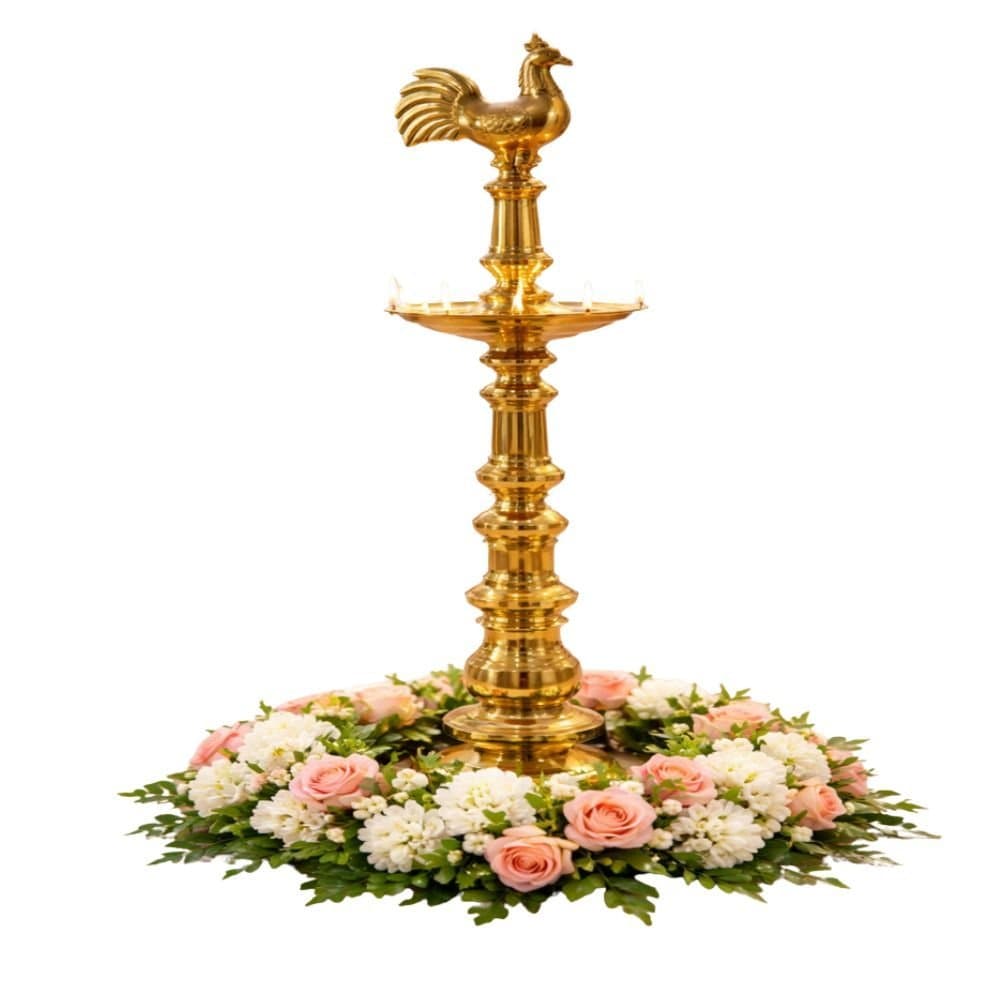 Traditional Oil Lamp Decoration event decoration in Sri Lanka - Rentitem.lk - thumbnail 1