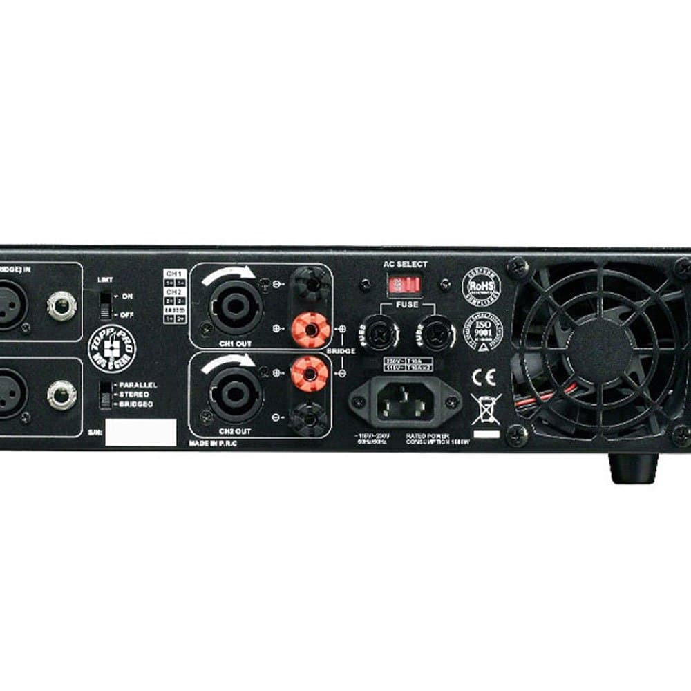 Rent Toppro 2000W Audio Amplifier Active Speaker in Sri Lanka - Sounds from Rentitem.lk - thumbnail 3