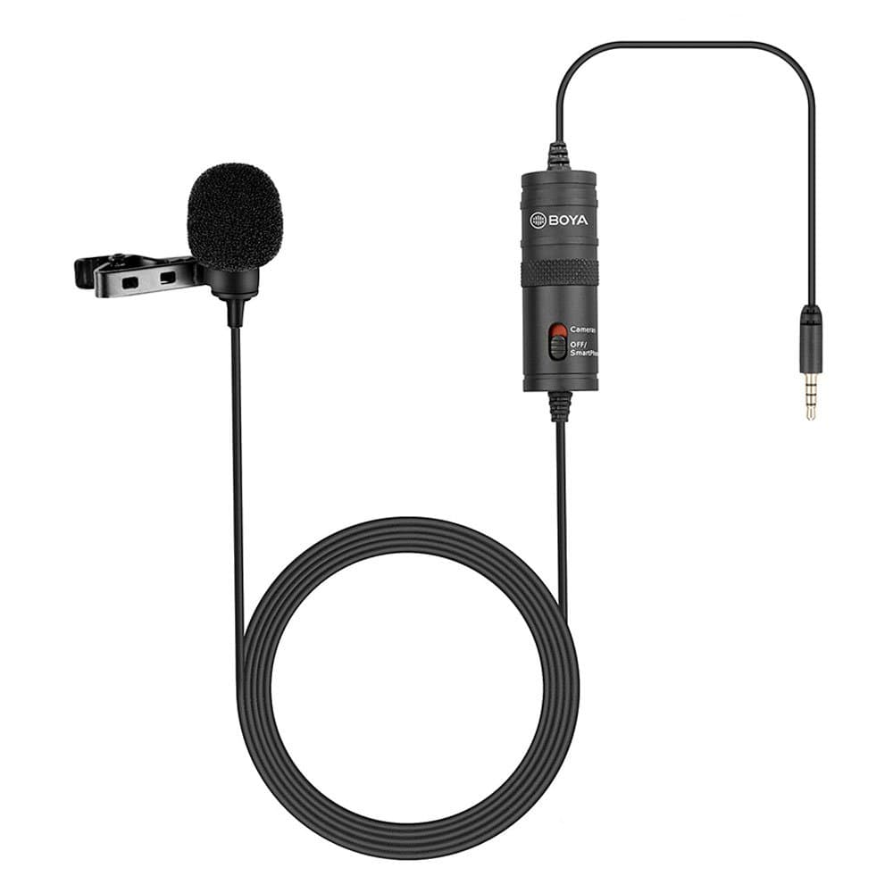 Rent BOYA BY-M1 Lavalier Microphone 3.5mm TRS in Sri Lanka - Sounds from Rentitem.lk - thumbnail 2