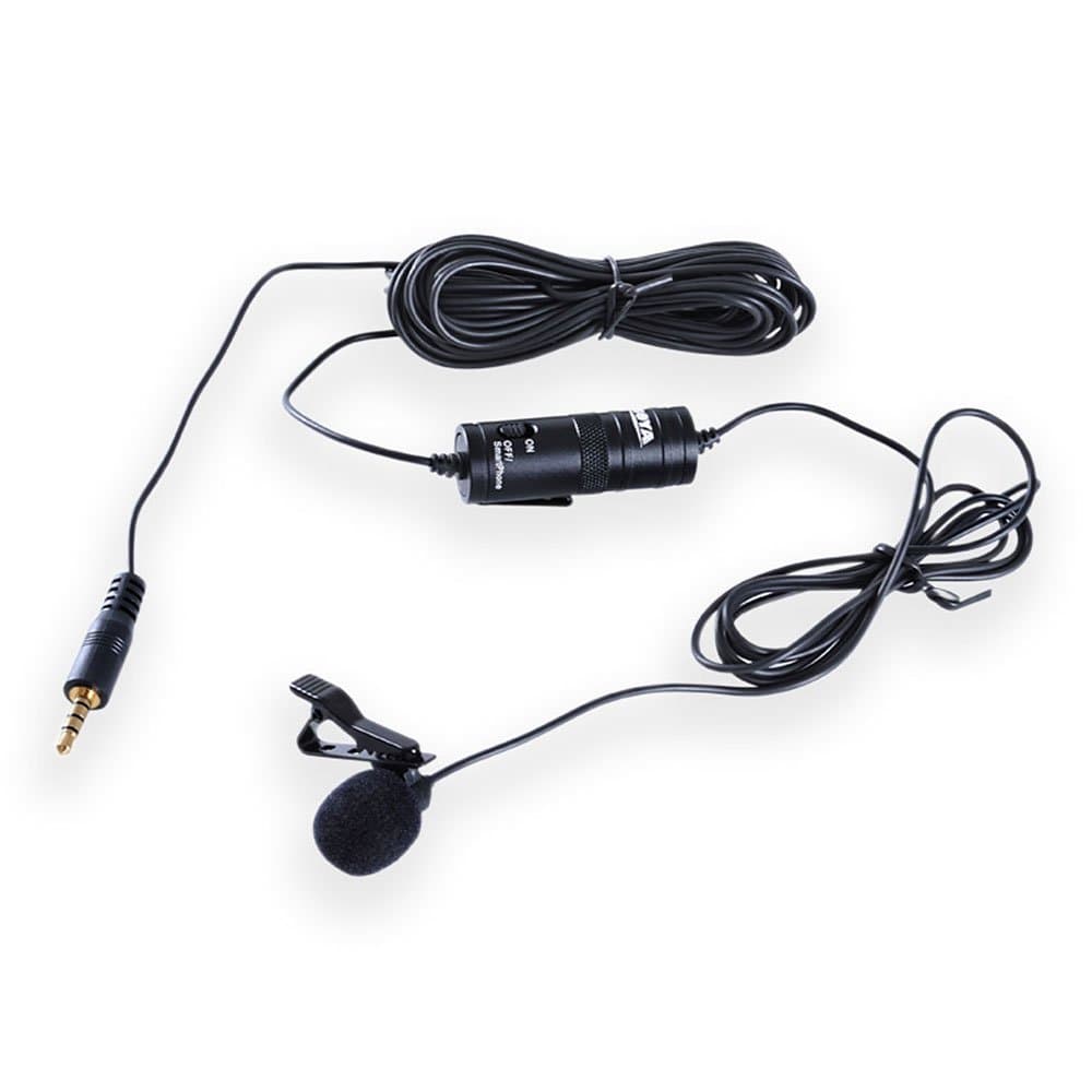 Rent BOYA BY-M1 Lavalier Microphone 3.5mm TRS in Sri Lanka - Sounds from Rentitem.lk - thumbnail 4