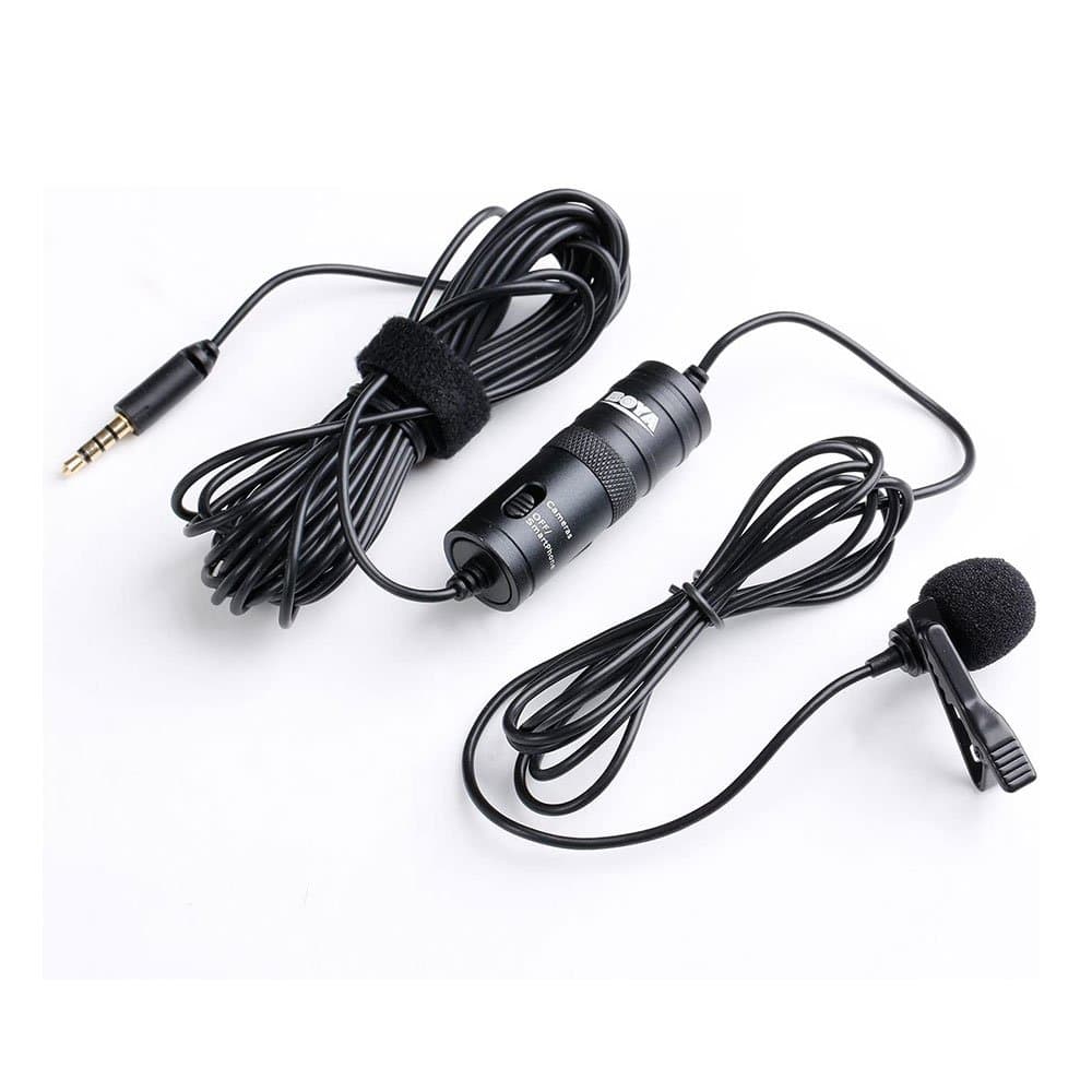 Rent BOYA BY-M1 Lavalier Microphone 3.5mm TRS in Sri Lanka - Sounds from Rentitem.lk - thumbnail 5