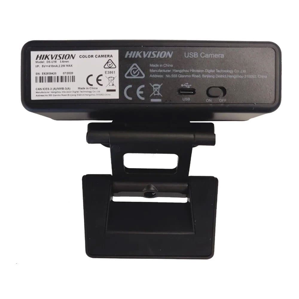 Rent Hikvision DS-U18 USB Web Camera 4K (8MP) in Sri Lanka - Computers from Rentitem.lk - thumbnail 3