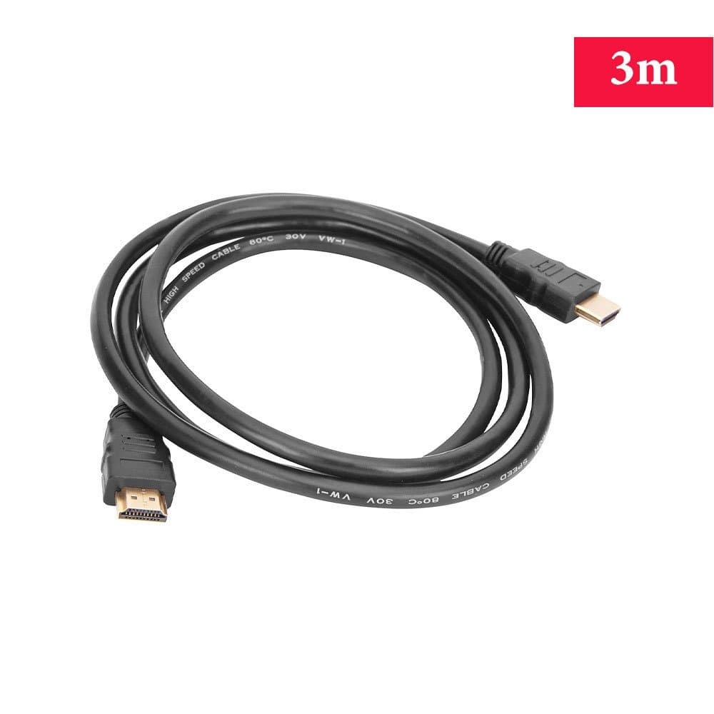 Rent HDMI 1.4 Cable 3 Meter 4K in Sri Lanka - Videography from Rentitem.lk - thumbnail 1