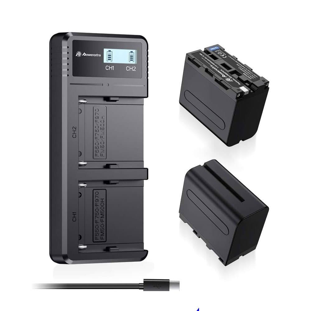 Rent 2 Sony NP-F970 Battery Pack Setup rental package in Sri Lanka - Videography from Rentitem.lk - thumbnail 1