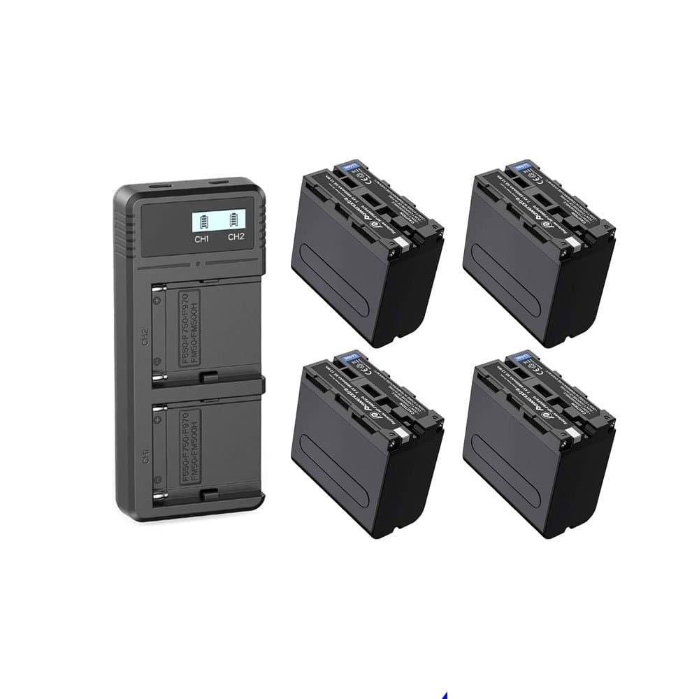 Rent 4 Sony NP-F970 Battery Pack Setup rental package in Sri Lanka - Videography from Rentitem.lk - thumbnail 1
