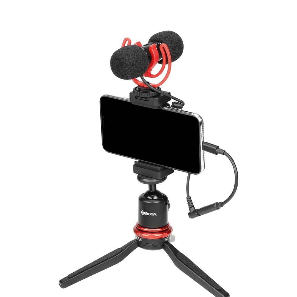 Rent BOYA BY-MM1+ Super-cardioid Shotgun Condenser Microphone in Sri Lanka - Sounds from Rentitem.lk - thumbnail 4