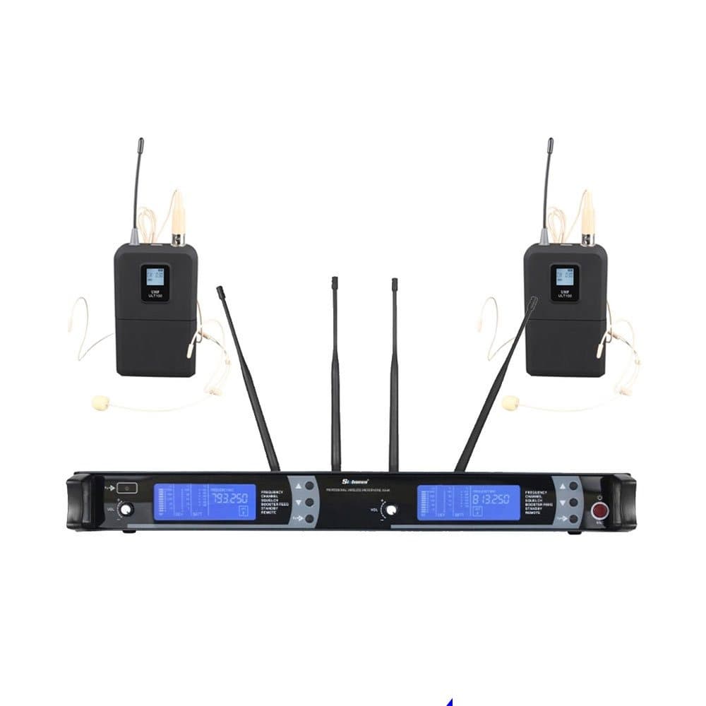 Rent Sennheiser Dual Headset Wireless Microphone System - SKM9000 rental package in Sri Lanka - Sounds from Rentitem.lk - thumbnail 1