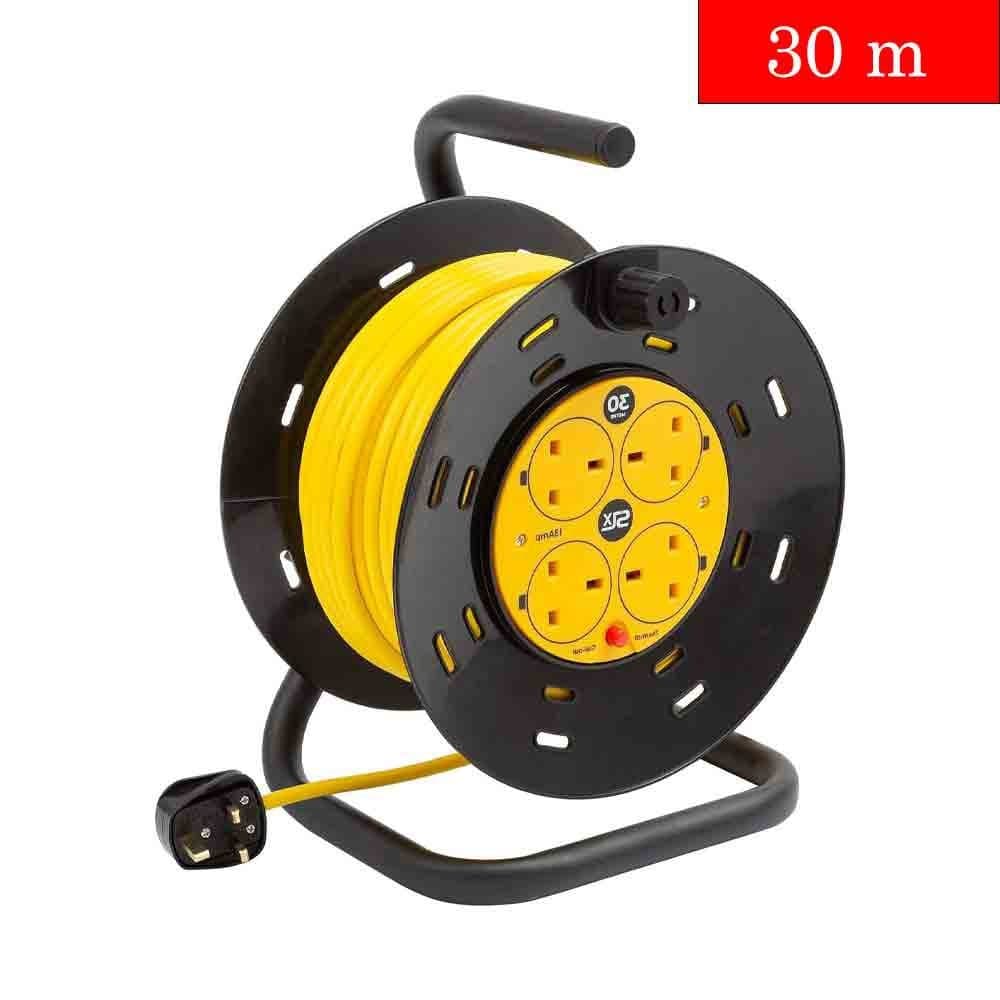 Rent Power Extension Cable Reel 4 Way / 30 Meter in Sri Lanka - Sounds from Rentitem.lk - thumbnail 1