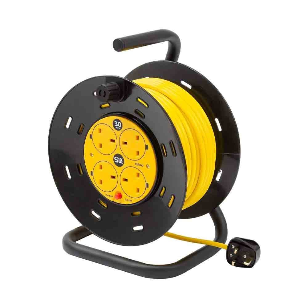 Rent Power Extension Cable Reel 50 Meter / 4-Way in Sri Lanka - Sounds from Rentitem.lk - thumbnail 2