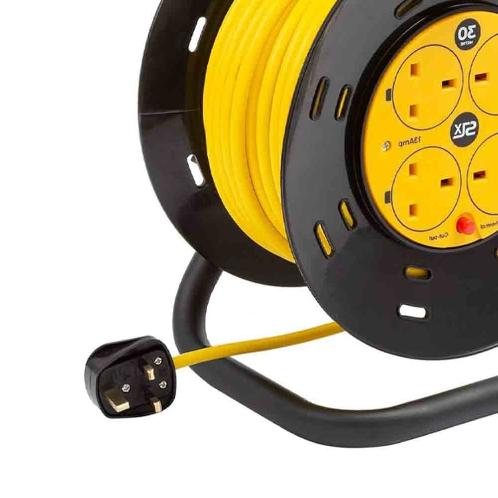 Rent Power Extension Cable Reel 50 Meter / 4-Way in Sri Lanka - Sounds from Rentitem.lk - thumbnail 4