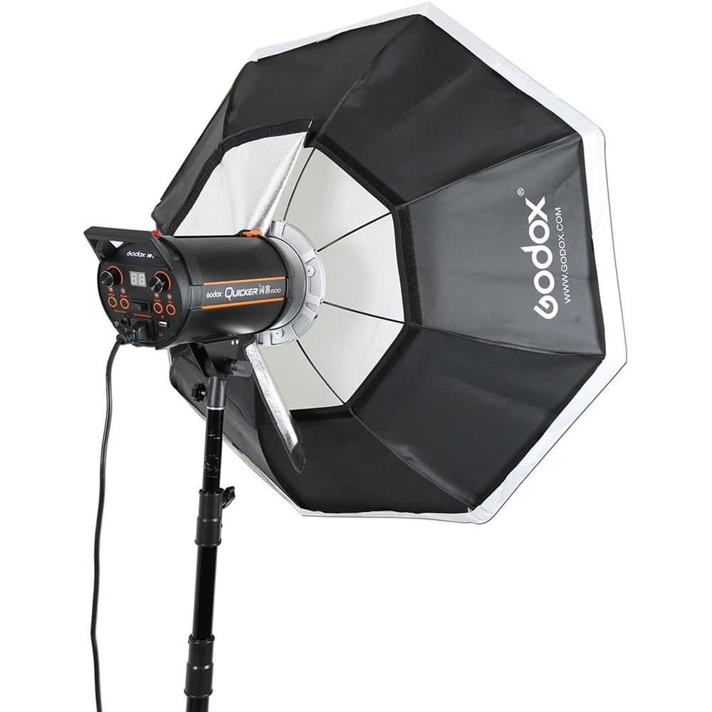 Rent Godox SB-NBM Octa95 Octagonal Softbox with Grid 95cm / 37.4 inch Black / White in Sri Lanka - Videography from Rentitem.lk - thumbnail 3