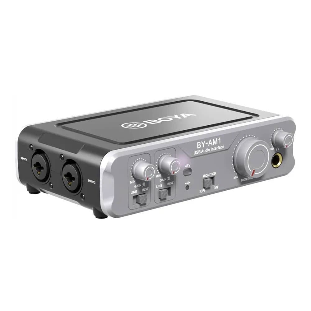 Rent BOYA BY-AM1 Dual-Channel USB Audio Mixer / Interface in Sri Lanka - Sounds from Rentitem.lk - thumbnail 2