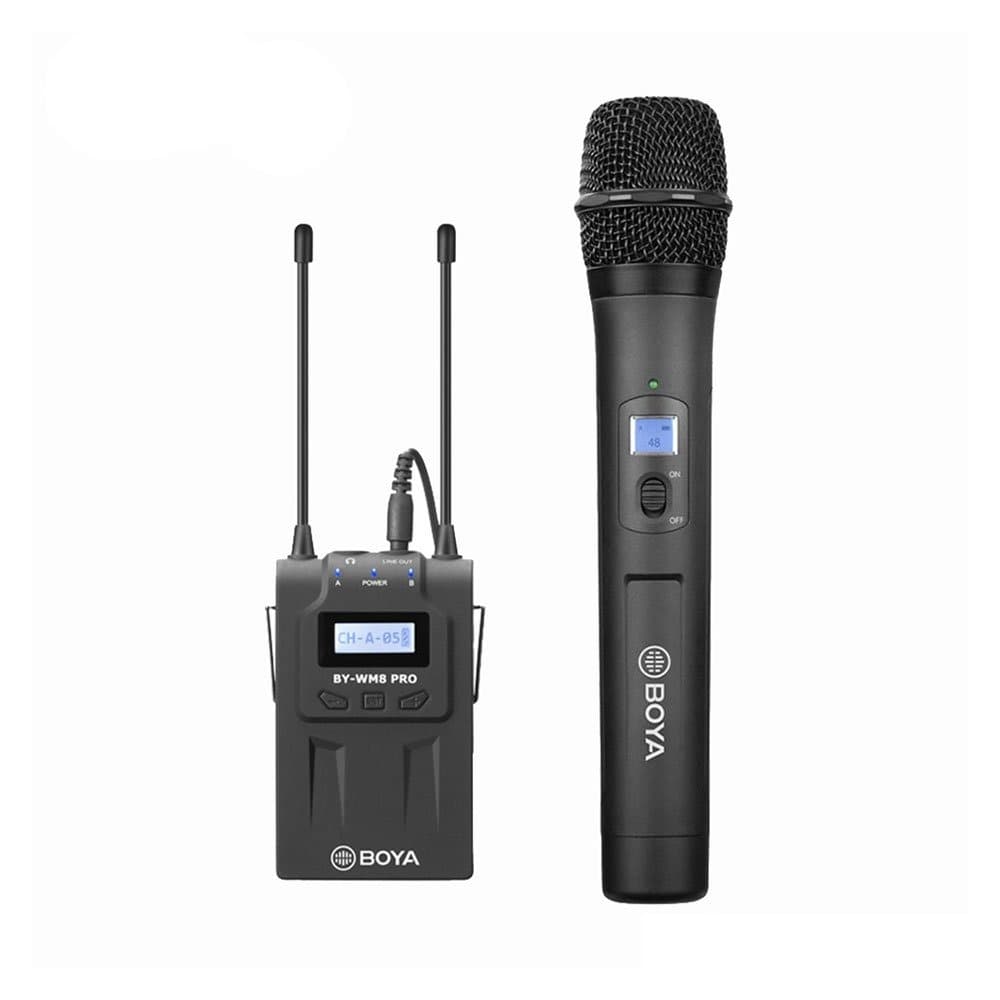 Rent BOYA BY-WM8 Pro-K3 Wireless Handheld Microphone Wireless (with receiver) in Sri Lanka - Sounds from Rentitem.lk - thumbnail 1